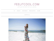 Tablet Screenshot of feelitcool.com